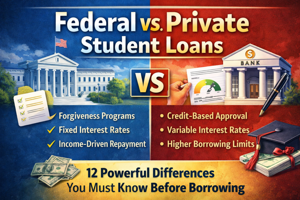 Federal vs Private Student Loans