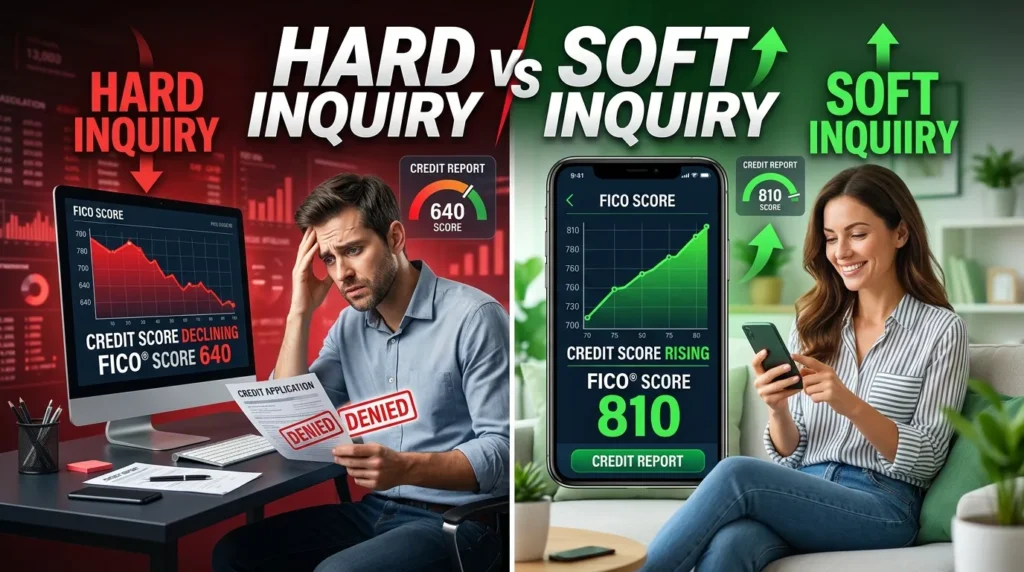 Hard Inquiry vs Soft Inquiry