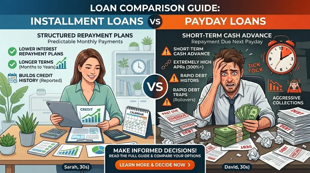  Installment Loans vs Payday Loans