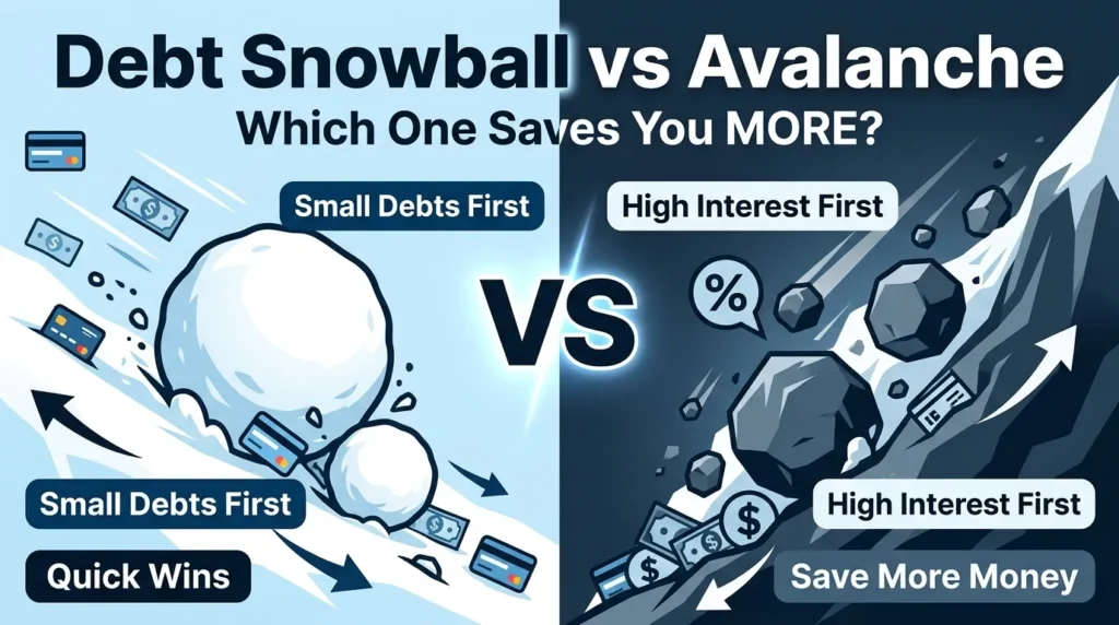 Debt Snowball vs Avalanche Method