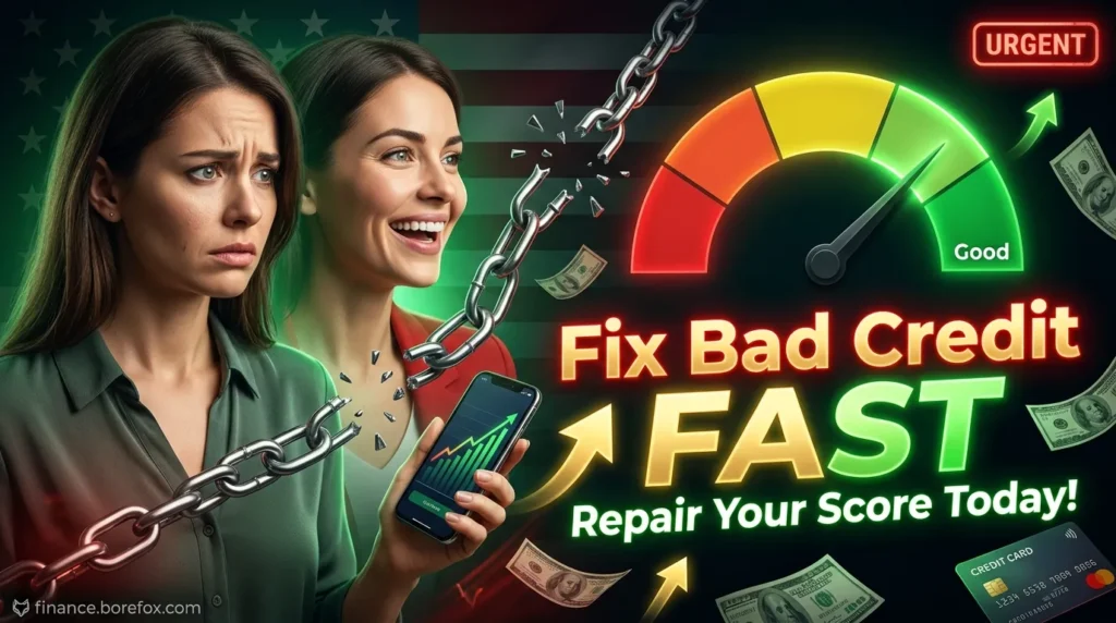 How to Fix Bad Credit in USA