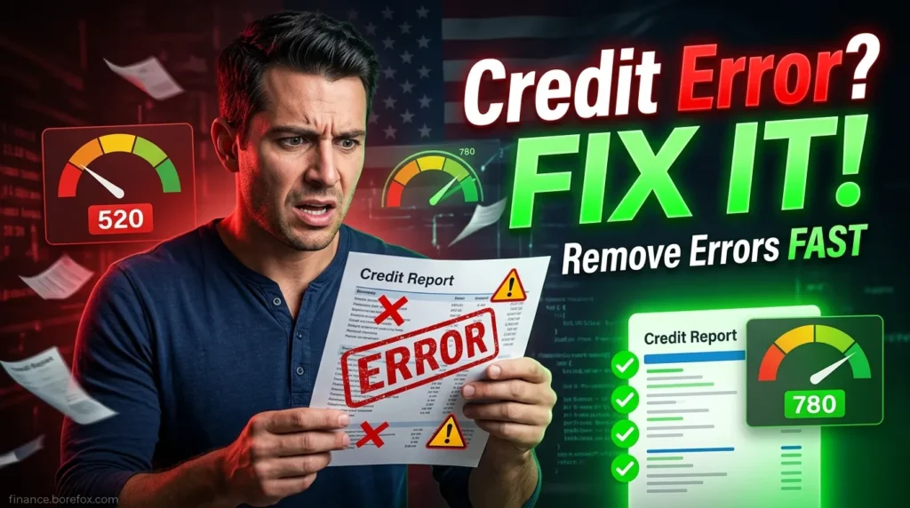 How to Dispute Credit Report Errors