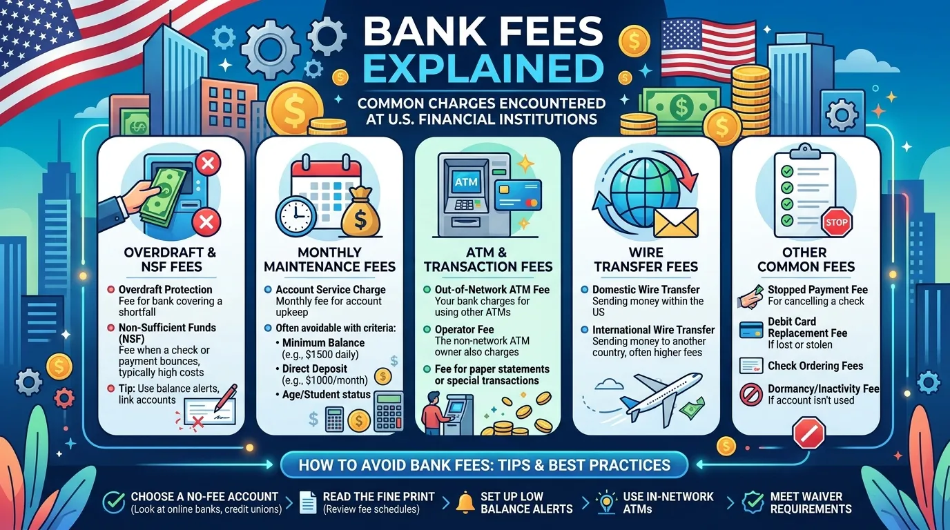 Bank Fees Explained USA