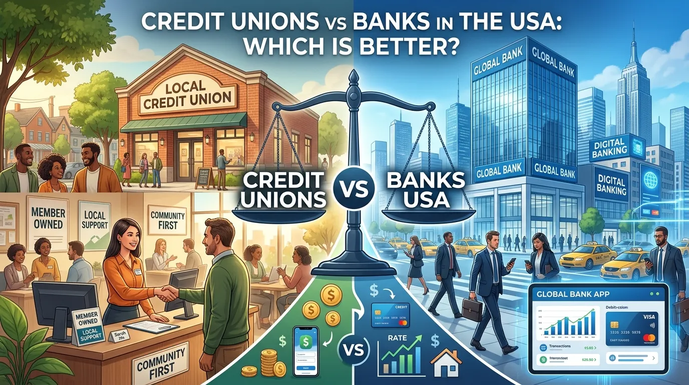 Credit Unions vs Banks USA