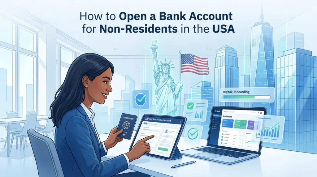 How to Open a Bank Account for Non Residents in the USA: