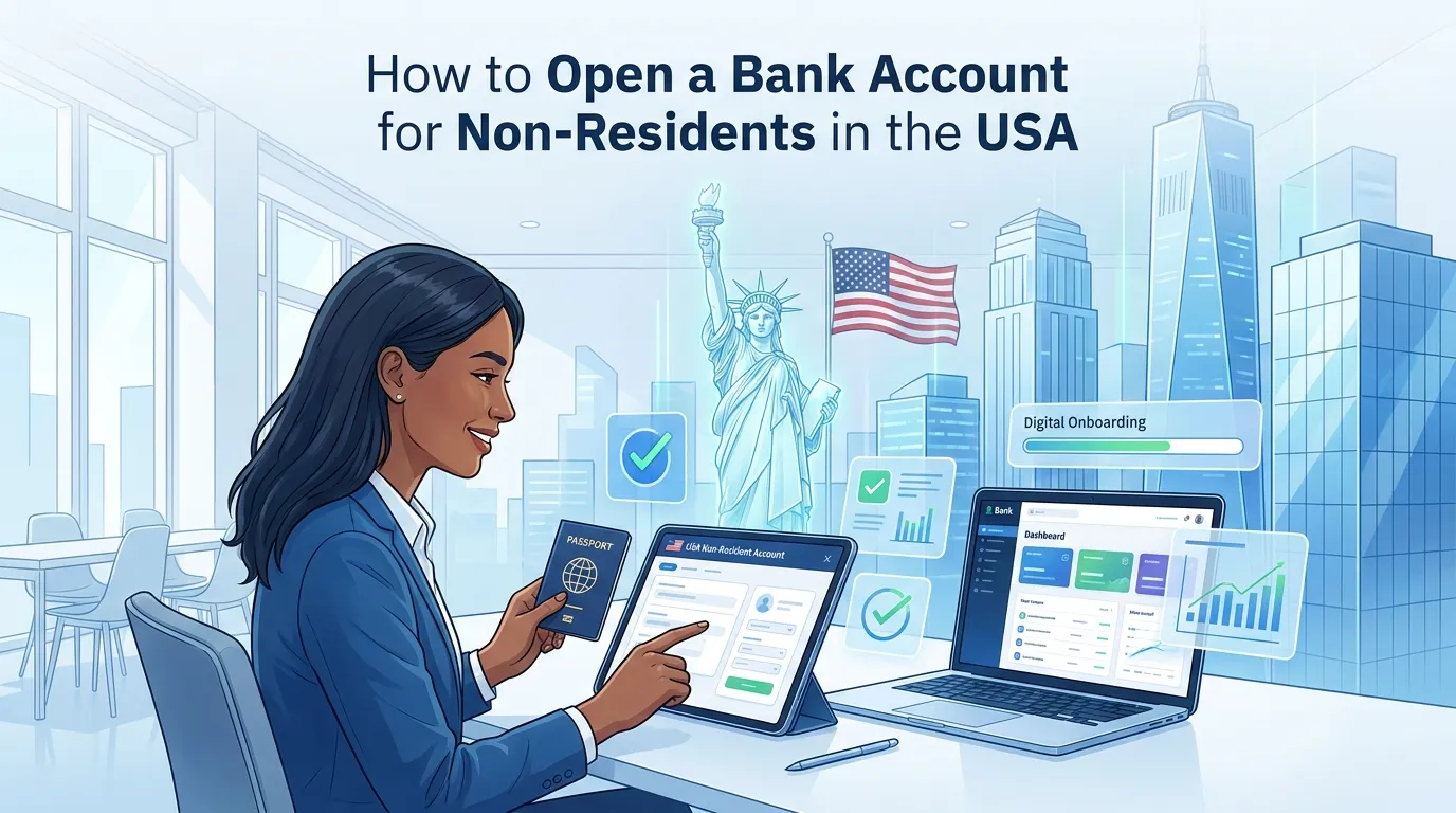 How to Open a Bank Account for Non Residents in the USA: