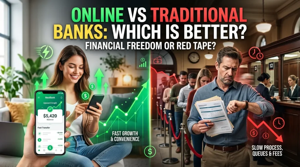 Online Banks vs Traditional Banks