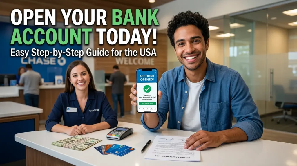 How to Open Bank Account in USA