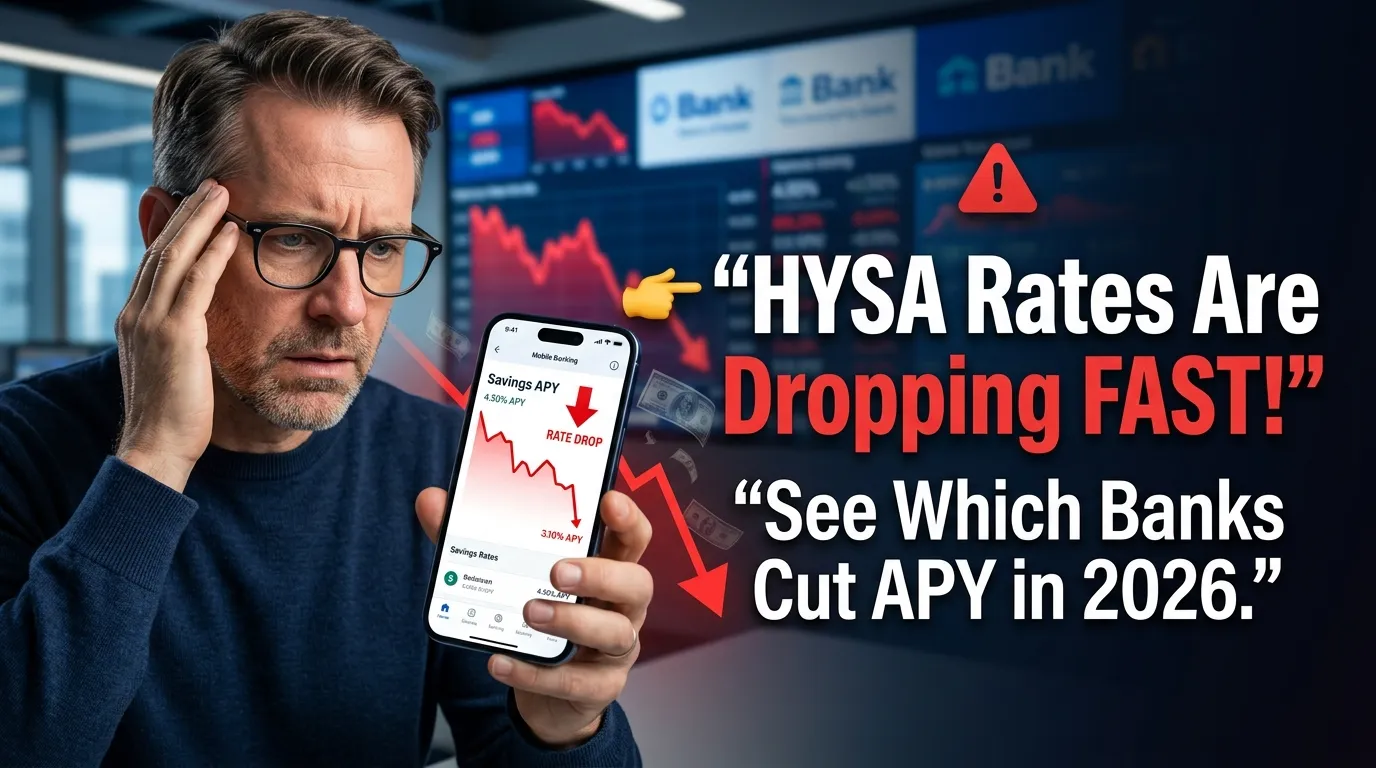 Banks Cutting HYSA Rates Today