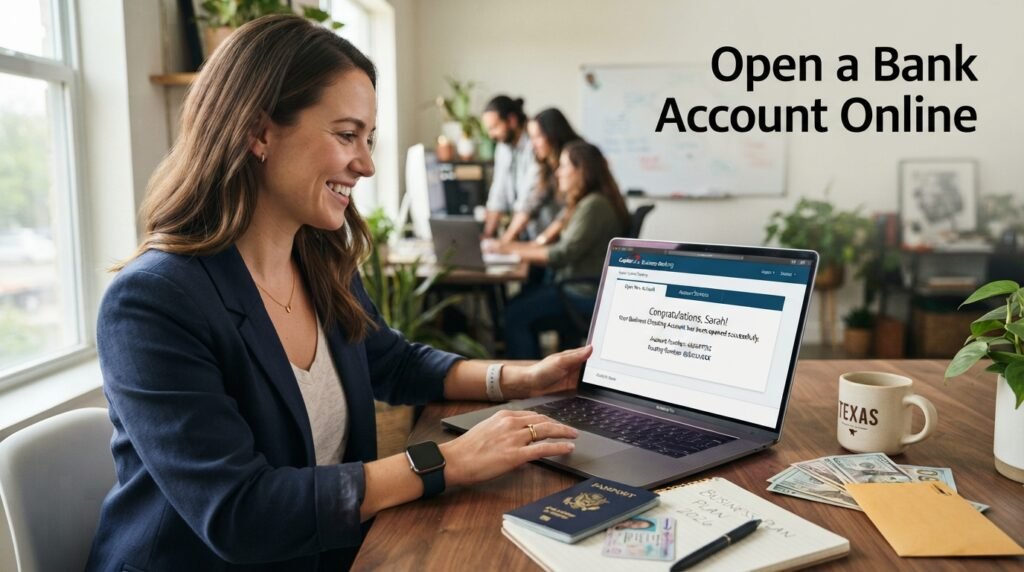 Open a Bank Account Online